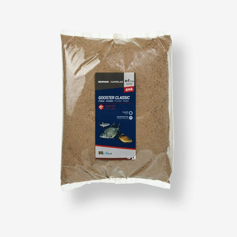 AMORCE GOOSTER CLASSIC TOUS POISSONS 4X4 4,75kg 3 AMORCE GOOSTER CLASSIC TOUS POISSONS 4X4 4,75kg