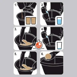 AMORCE GOOSTER TOUS POISSONS 4X4 NOIRE 4,75kg -Pêche Passion Soldes amorce gooster tous poissons 4x4 noire 475kg 4