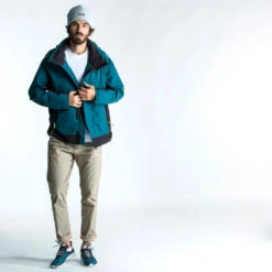 Tribord Blouson De Voile - Veste De Pluie Sailing 500 Homme Pétrole Jaune -Pêche Passion Soldes blouson de voile veste de pluie sailing 500 homme petrole jaune 3