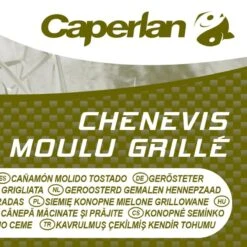CHÈNEVIS MOULU GRILLÉ 5 KG CAPERLAN -Pêche Passion Soldes chenevis moulu grille 5 kg caperlan 3
