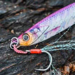 CUILLER BIASTOS 80gr ROSE HARENG Pêche Au Leurre En Mer -Pêche Passion Soldes cuiller biastos 80gr rose hareng peche au leurre en mer 2