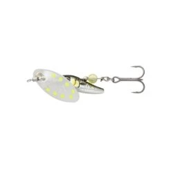 Cuiller Tournante Savage Gear Sticklebait Spinner 9,1g (9,1g - Green Silver Ayu)