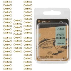 Émerillon Pêche En Mer Swivel Brass SW ROL LAITON X50 -Pêche Passion Soldes emerillon peche en mer swivel brass sw rol laiton x50 2