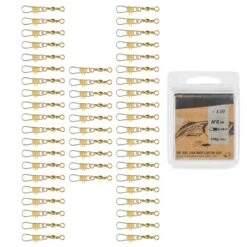 Émerillon Pêche Rolling Snap INOX BRASS SW X50 -Pêche Passion Soldes emerillon peche rolling snap inox brass sw x50 4