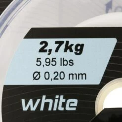 Fil Line Abrasion White 1000m Pêche En Mer -Pêche Passion Soldes fil line abrasion white 1000m peche en mer 2