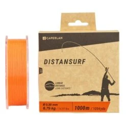 Fil Pêche En Surfcasting Orange DISTANSURF -Pêche Passion Soldes fil peche en surfcasting orange distansurf 5