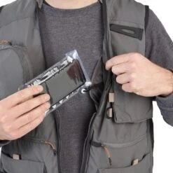 GILET De Pêche 500 Gris -Pêche Passion Soldes gilet de peche 500 gris 7