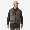 GILET De Pêche 500 Kaki -Pêche Passion Soldes gilet de peche 500 kaki
