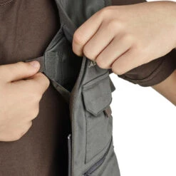 Gilet De Pêche Junior - FV 100 S Kaki -Pêche Passion Soldes gilet de peche junior fv 100 s kaki 4