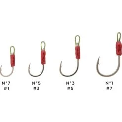 HAMECONS ASSIST HOOK POISSON NAGEUR CUILLERE TRUITE ASHK -Pêche Passion Soldes hamecons assist hook poisson nageur cuillere truite ashk 1