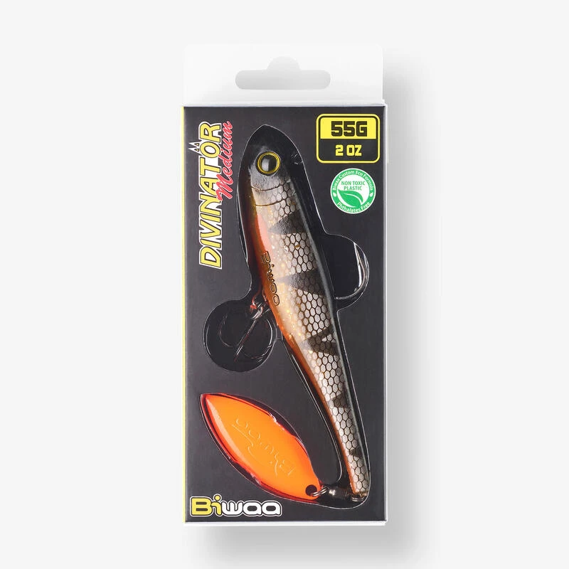 LEURRE SOUPLE BROCHET DIVINATOR 55 GR COLORIS EXCLUSIF PERCHE CAPERLAN 5 LEURRE SOUPLE BROCHET DIVINATOR 55 GR COLORIS EXCLUSIF PERCHE CAPERLAN – Image 3