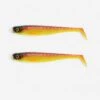 LEURRE SOUPLE BROCHET SHAD ROGEN 120 ORANGE X2 -Pêche Passion Soldes leurre souple brochet shad rogen 120 orange x2