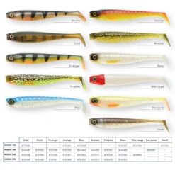 LEURRE SOUPLE BROCHET SHAD ROGEN 160 ORANGE X2 -Pêche Passion Soldes leurre souple brochet shad rogen 160 orange x2 1