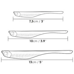 LEURRE SOUPLE FINESS AVEC ATTRACTANT WXM YUBARI FINSS 130 VERT -Pêche Passion Soldes leurre souple finess avec attractant wxm yubari finss 130 vert 5