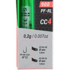 LIGNE MONTEE POUR LA PECHE DE LA CARPE AU COUP PF-RL900 CC4 0,2g -Pêche Passion Soldes ligne montee pour la peche de la carpe au coup pf rl900 cc4 02g 2