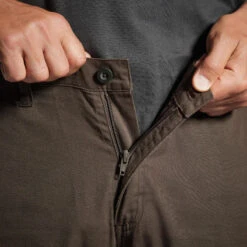 PANTALON CARGO RESISTANT STEPPE 300 MARRON -Pêche Passion Soldes pantalon cargo resistant steppe 300 marron 9