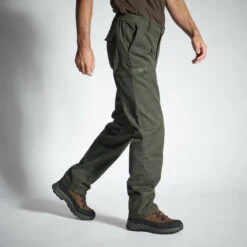 PANTALON CARGO RESISTANT STEPPE 300 VERT -Pêche Passion Soldes pantalon cargo resistant steppe 300 vert 8
