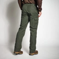 PANTALON CHASSE CHAUD VERT 100 12 PANTALON CHASSE CHAUD VERT 100 -Pêche Passion Soldes pantalon chasse chaud vert 100 2