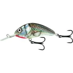 Poisson Nageur Salmo Hornet 9cm (HGS - Holo Green Shiner) -Pêche Passion Soldes poisson nageur salmo hornet 9cm hgs holo green shiner 1