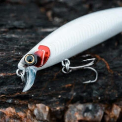 Poisson Nageur SAXTON 75 F TETE ROUGE Pêche Au Leurre En Mer -Pêche Passion Soldes poisson nageur saxton 75 f tete rouge peche au leurre en mer 2