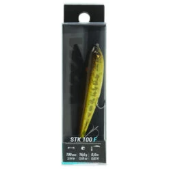 POISSON NAGEUR STICKBAIT WXM STK 100 F BLACK BASS -Pêche Passion Soldes poisson nageur stickbait wxm stk 100 f black bass 3