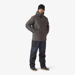 Salopette De Pêche Imperméable Chaude Homme - FO 500 TH Grise -Pêche Passion Soldes salopette de peche impermeable chaude homme fo 500 th grise 7