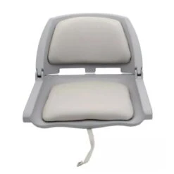 SIÈGE PILOTE RABATTABLE COUSSIN GRIS -Pêche Passion Soldes siege pilote rabattable coussin gris 1