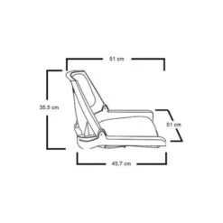 SIÈGE PILOTE RABATTABLE COUSSIN GRIS -Pêche Passion Soldes siege pilote rabattable coussin gris 6