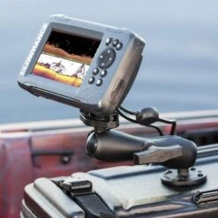 Ram Support Horizontal Pour Sondeurs LOWRANCE HOOK²-4 Et REVEAL 5 Boule C -Pêche Passion Soldes support horizontal pour sondeurs lowrance hook 4 et reveal 5 boule c 4