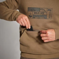 SWEAT A CAPUCHE 500 LOGO -Pêche Passion Soldes sweat a capuche 500 logo 5